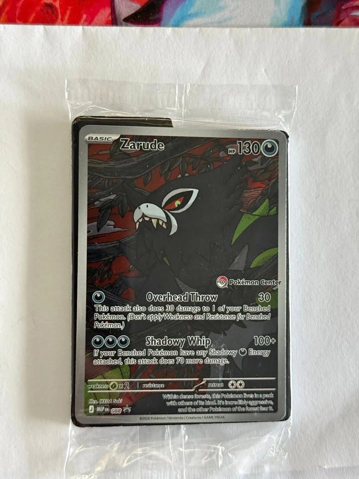 Zarude - 088 (Pokemon Center Exclusive) Pitch Black Sealed