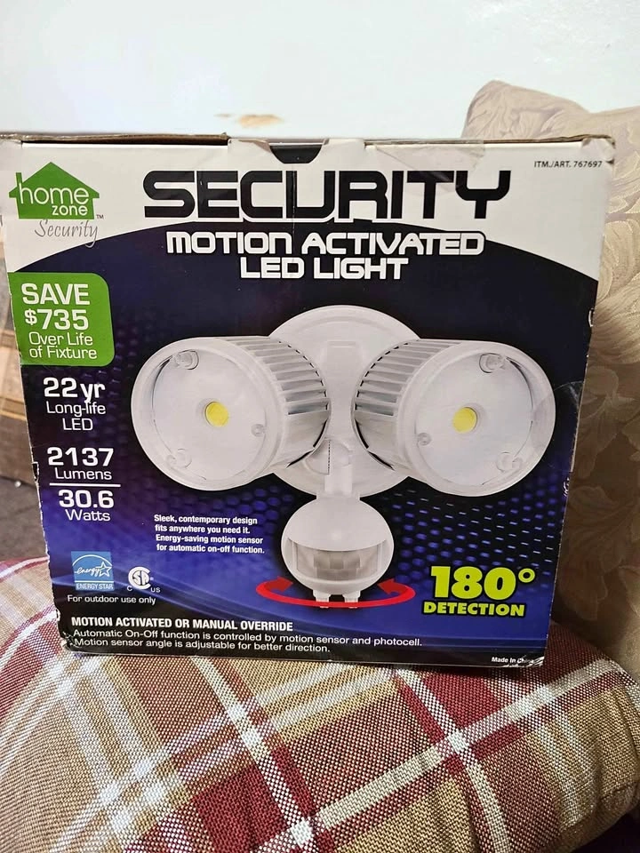 Motion detection led lights