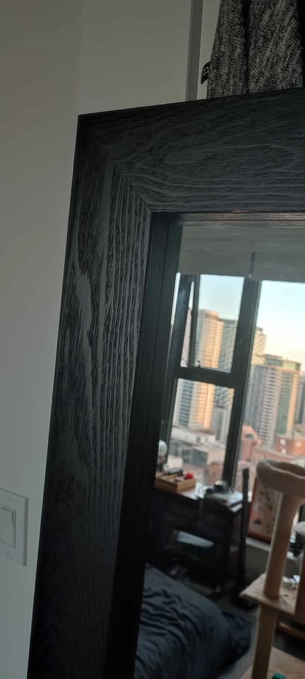 Black/Dark Brown Full-Sized Mirror - photo 2