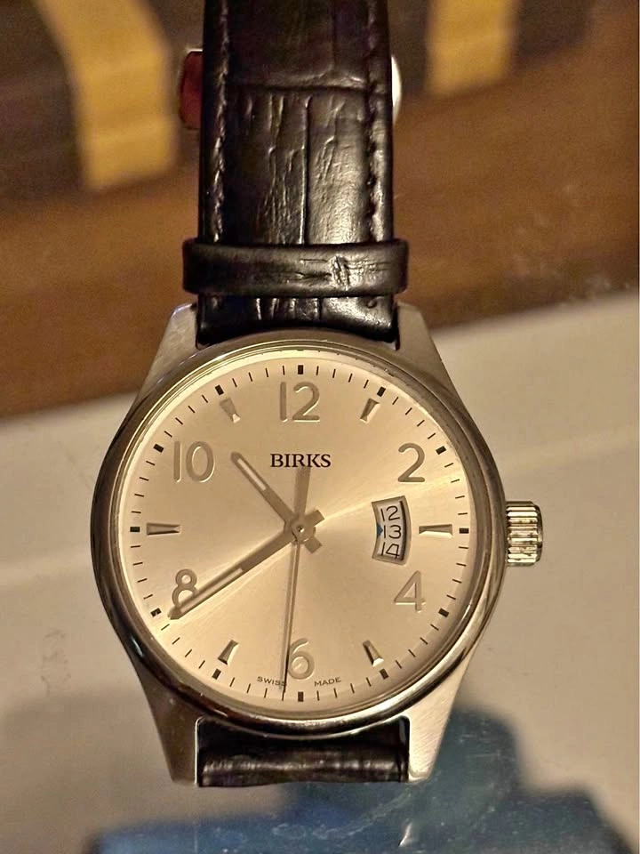 Birks B10X002 Swiss Made Watch, new battery. 40mm bezel