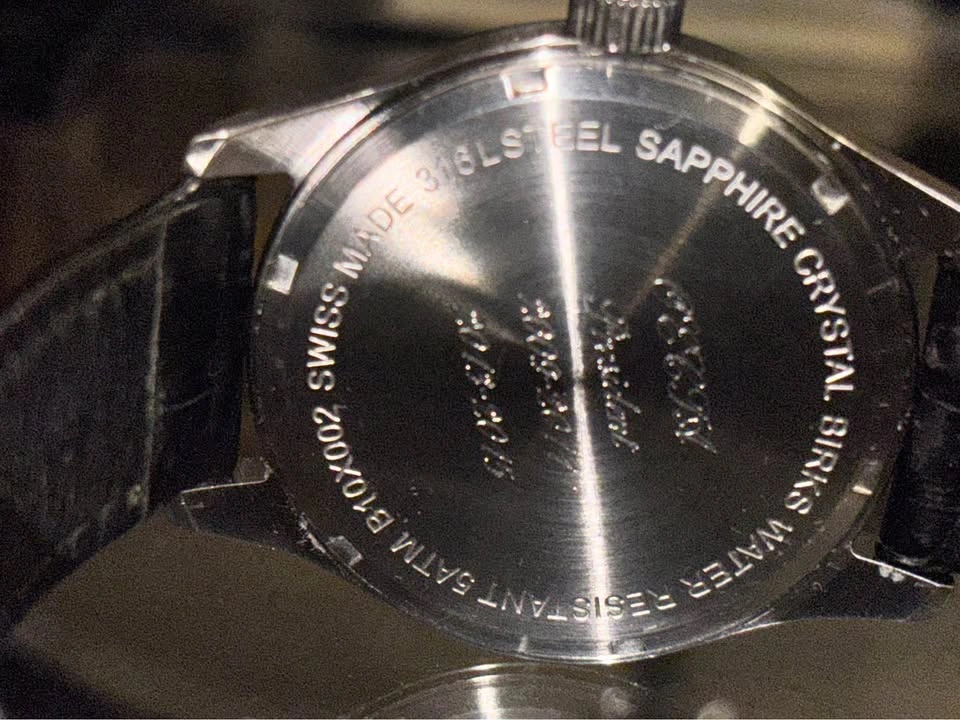 Birks B10X002 Swiss Made Watch, new battery. 40mm bezel - photo 5