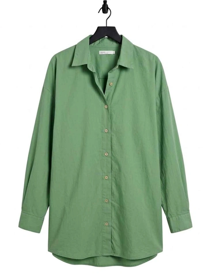 Oak + Fort Green Oversized Button-Down Shirt - Size M (Fits L)