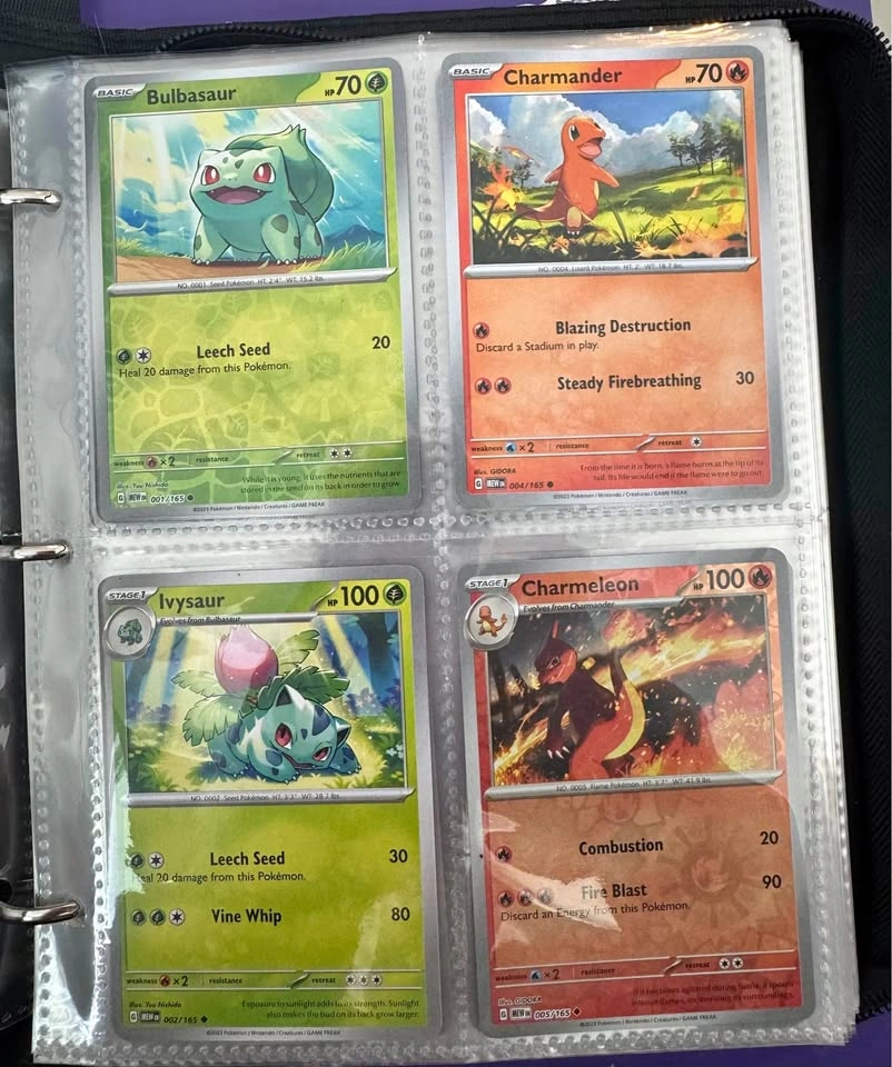 Pokémon 151 incomplete base set