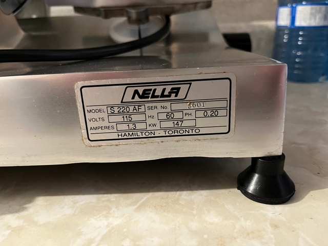 Nella S 220 AF Meat Slicer - photo 3