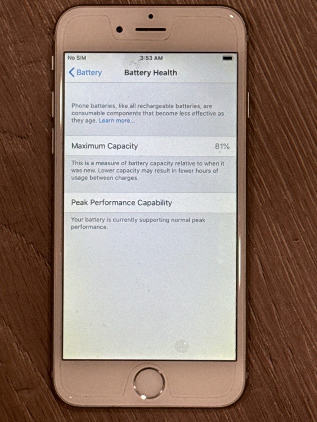 iPhone 6 - 16GB with healthy battery - photo 2