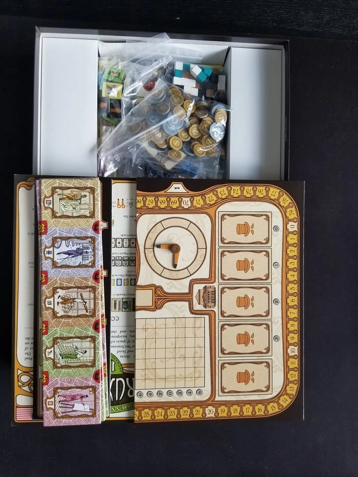 Bruxelles 1893 board game in English (Pearl Games + Asmodee) - photo 3