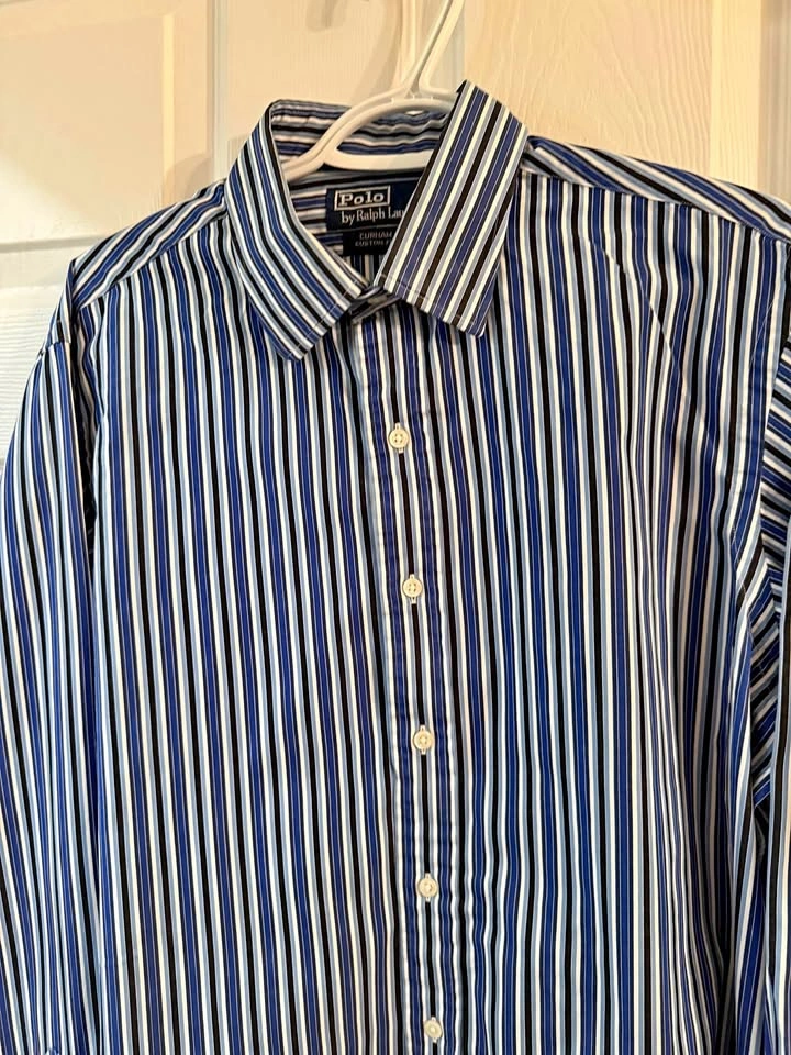 Polo by Ralph Lauren Curham Custom Fit Striped Button-Down Shirt