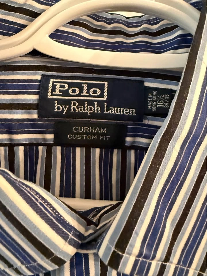Polo by Ralph Lauren Curham Custom Fit Striped Button-Down Shirt - photo 2