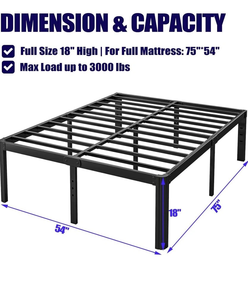 Brand New in Box 18in Full Size Bed Frame - photo 3