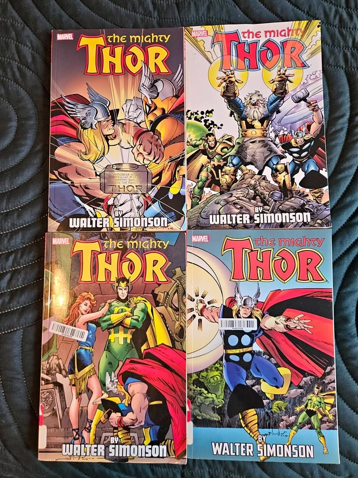 The Mighty Thor by Walter Simonson 1-4