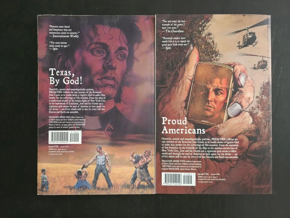 Preacher Books 1 and 2 by Garth Ennis - photo 3