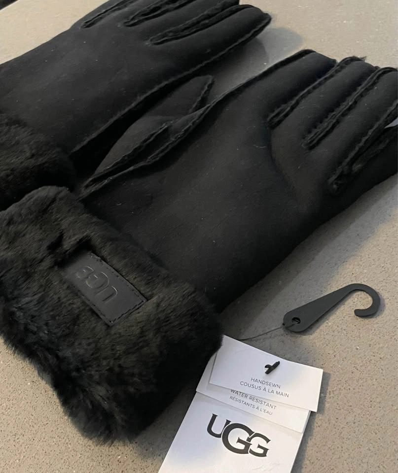 UGG Turn Cuff Gloves - Women's Large Black - photo 2