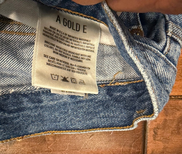 A GOLD E 90's Jean - photo 4