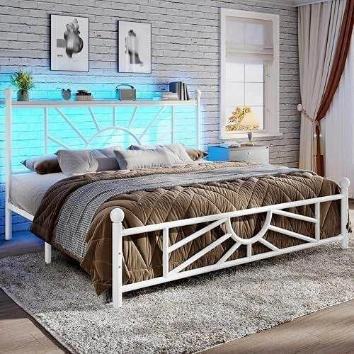 NEW Queen Metal Bed Frame