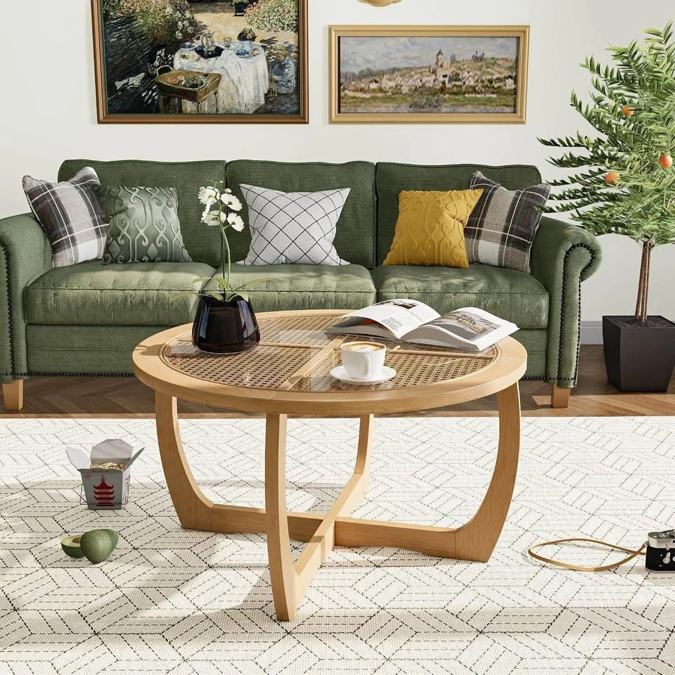 BN 32.2” rattan coffee table - photo 5