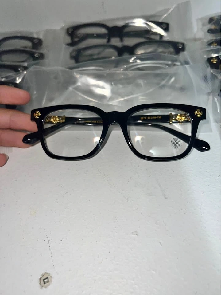 Chrome hearts glasse blue light