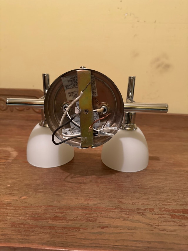 Chrome Double Vanity Light - photo 2