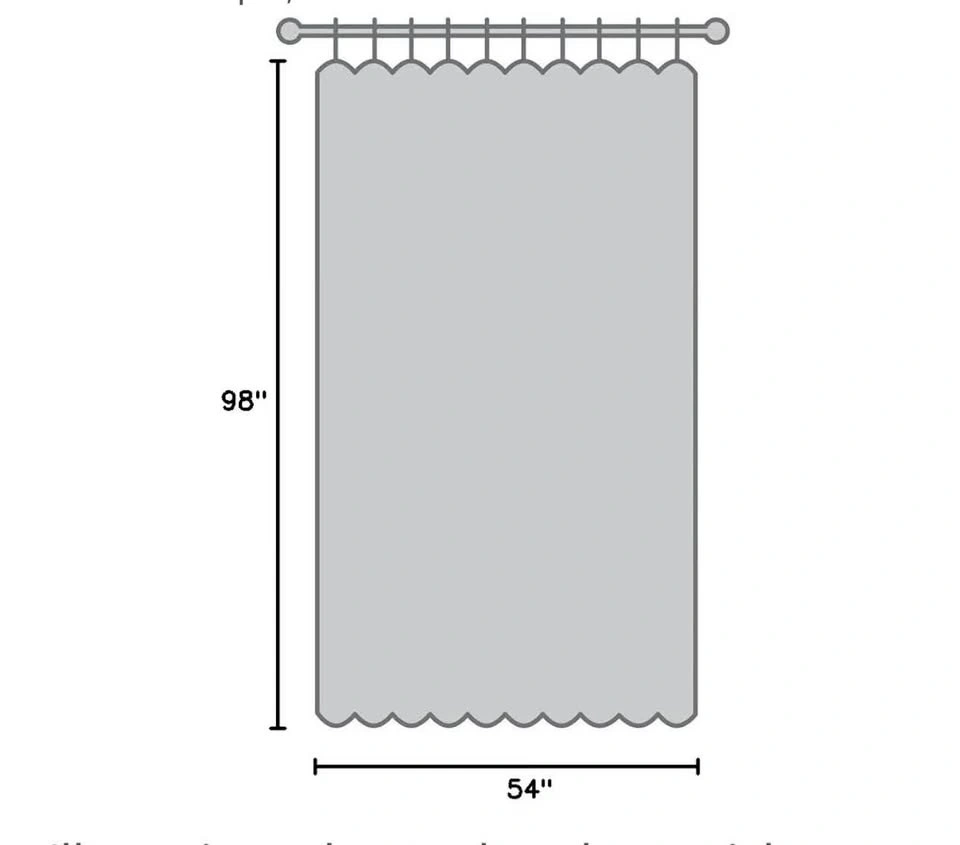 Linen Curtain & Rod MUST GO - photo 2