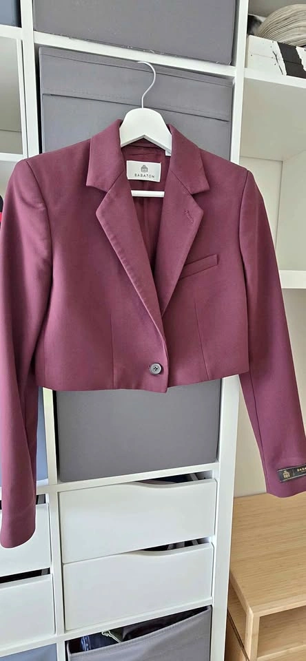 Babaton Cropped Blazer