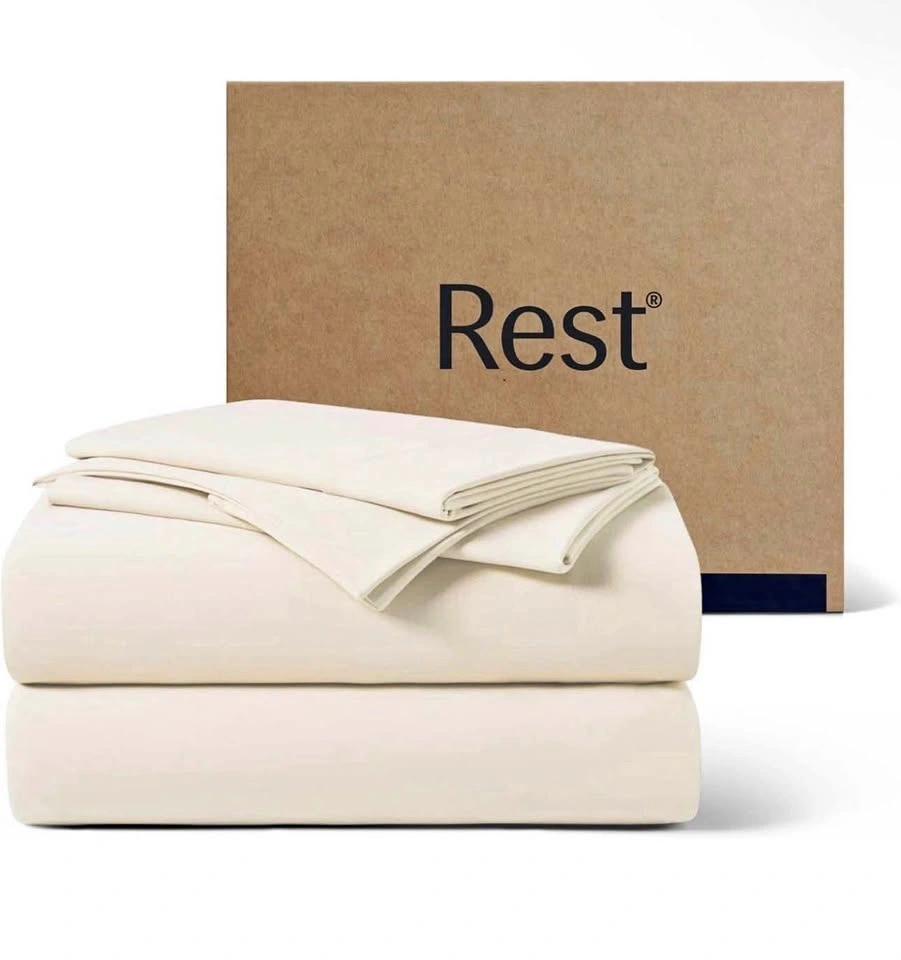 REST® Evercool®+ Cooling Flat Sheet, Cali King/King - Ivory