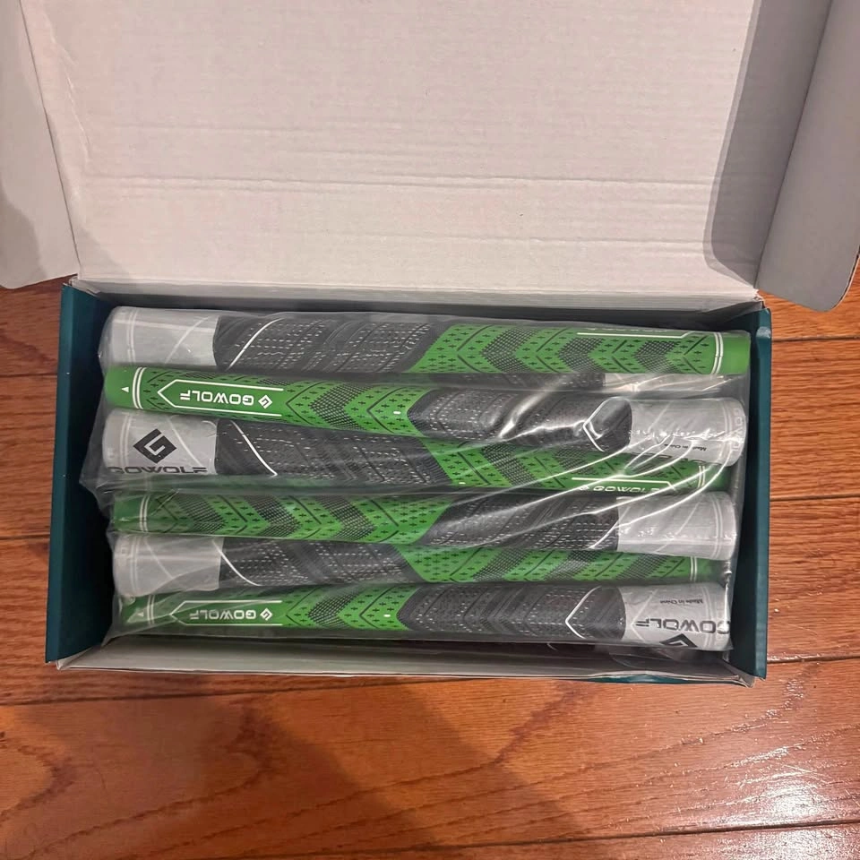 Gowolf Golf Grips Multi-compound Rubber 13-Pack Green