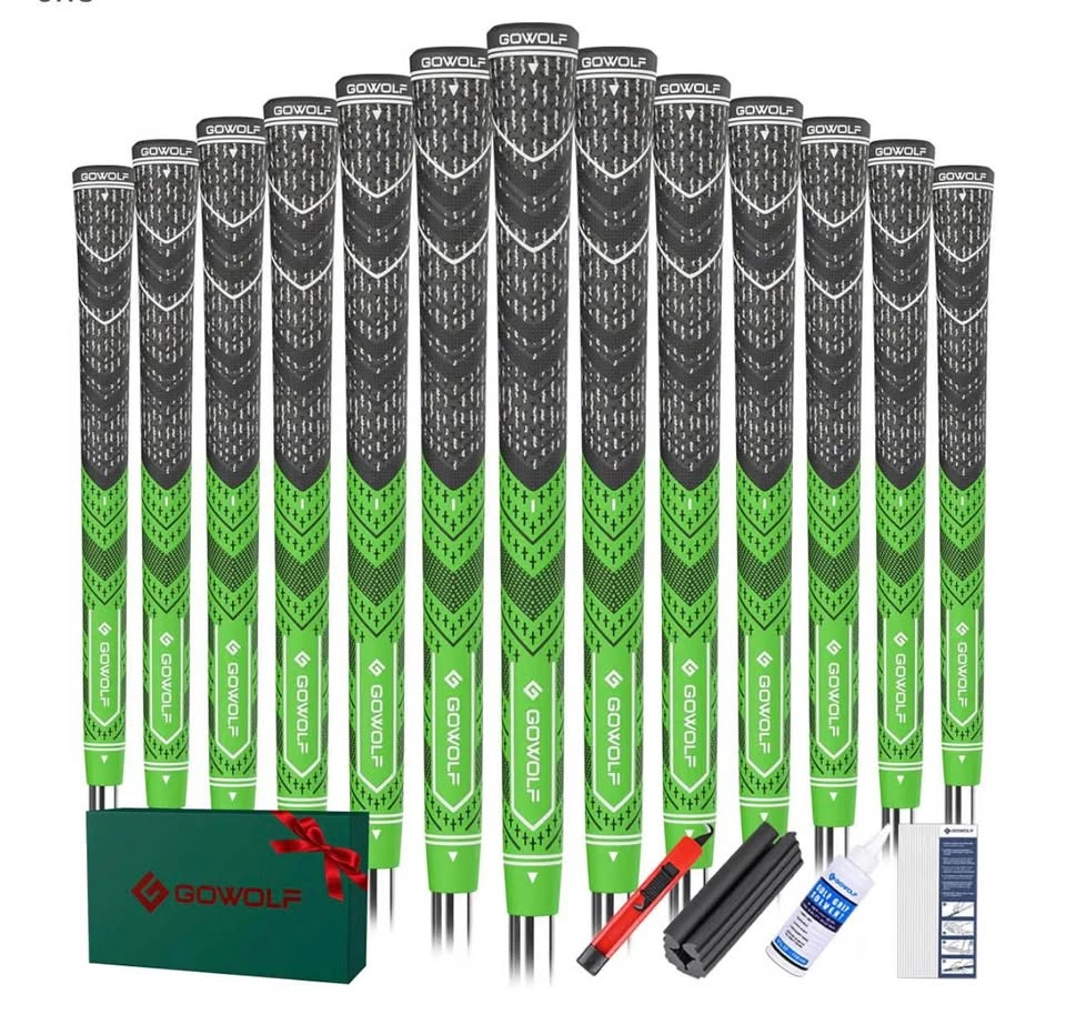 Gowolf Golf Grips Multi-compound Rubber 13-Pack Green - photo 2
