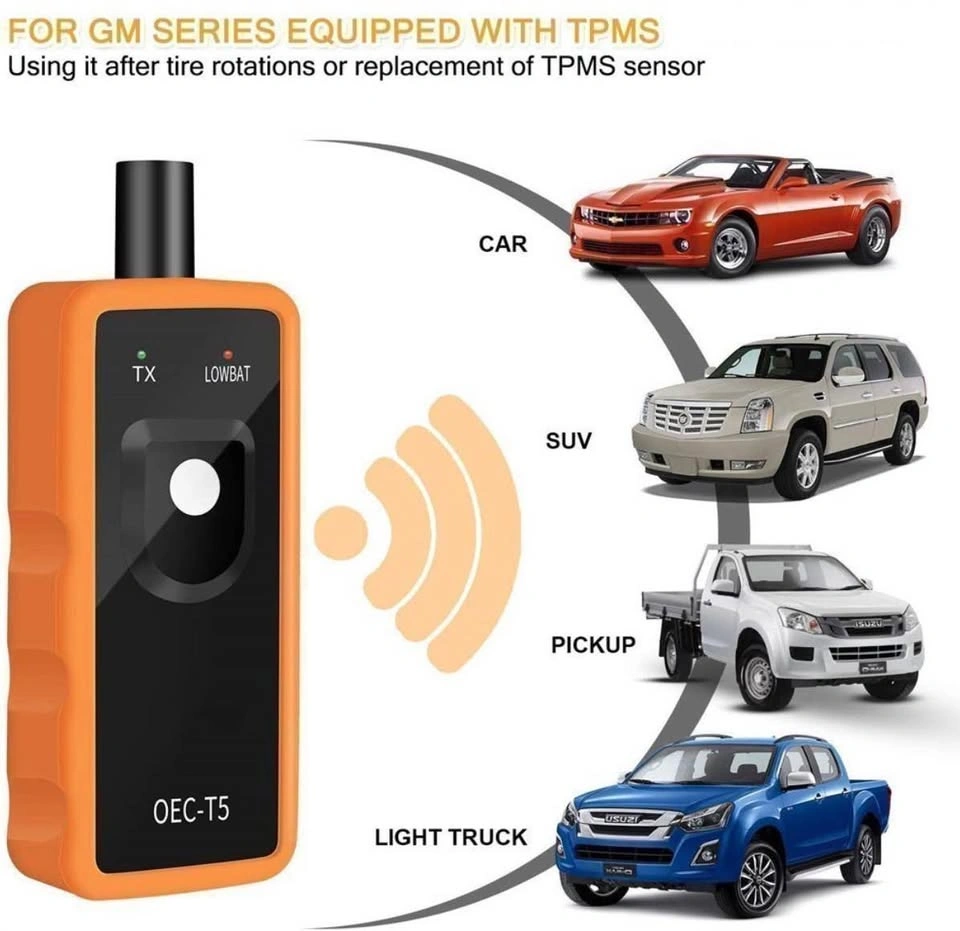 TPMS Relearn Car Reset Tool EL-50448 OEC-T5 for GM - photo 3