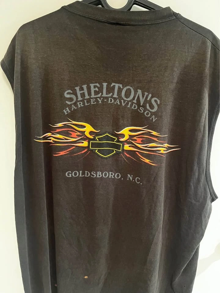 Harley-Davidson Shelton's Goldsboro NC Sleeveless Pocket T-Shirt - photo 3