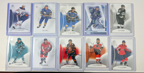 10-card Upper Deck SP Hockey lot