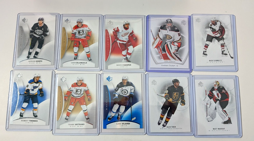 2025-26 SP Hockey 10 Card Lot Vilardi Blue Murray Profiles