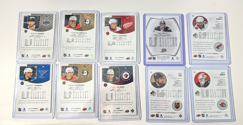 2025-26 SP Hockey 10 Card Lot Vilardi Blue Murray Profiles - photo 2