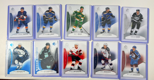 2025-26 SP Hockey 10 Card Lot Ottavainen Rookie Boldy Kyrou