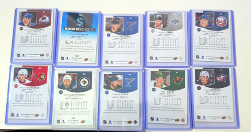 2025-26 SP Hockey 10 Card Lot Ottavainen Rookie Boldy Kyrou - photo 2