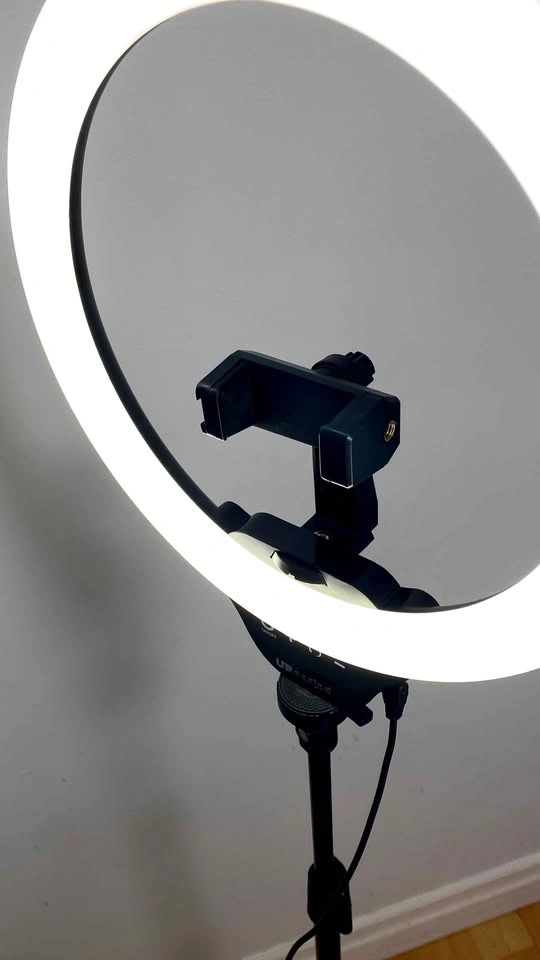 UBeesize 12-Inch Ring Light with Tripod, 62-Inch Stand for Video - photo 2
