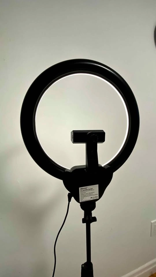 UBeesize 12-Inch Ring Light with Tripod, 62-Inch Stand for Video - photo 4