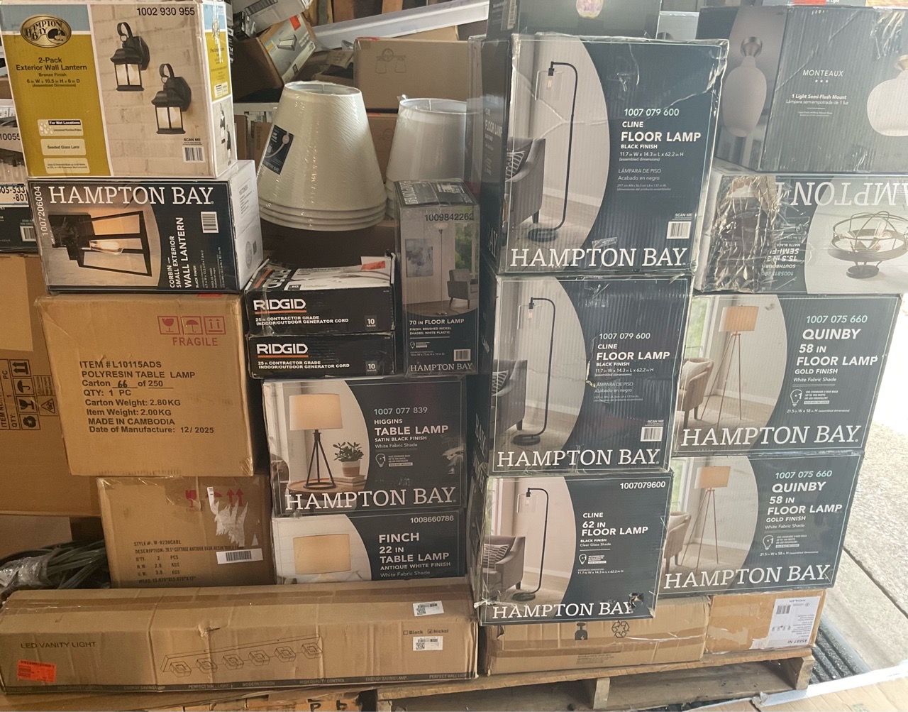 Brand New Mixed Merchandise Pallet - $5810 Retail Value