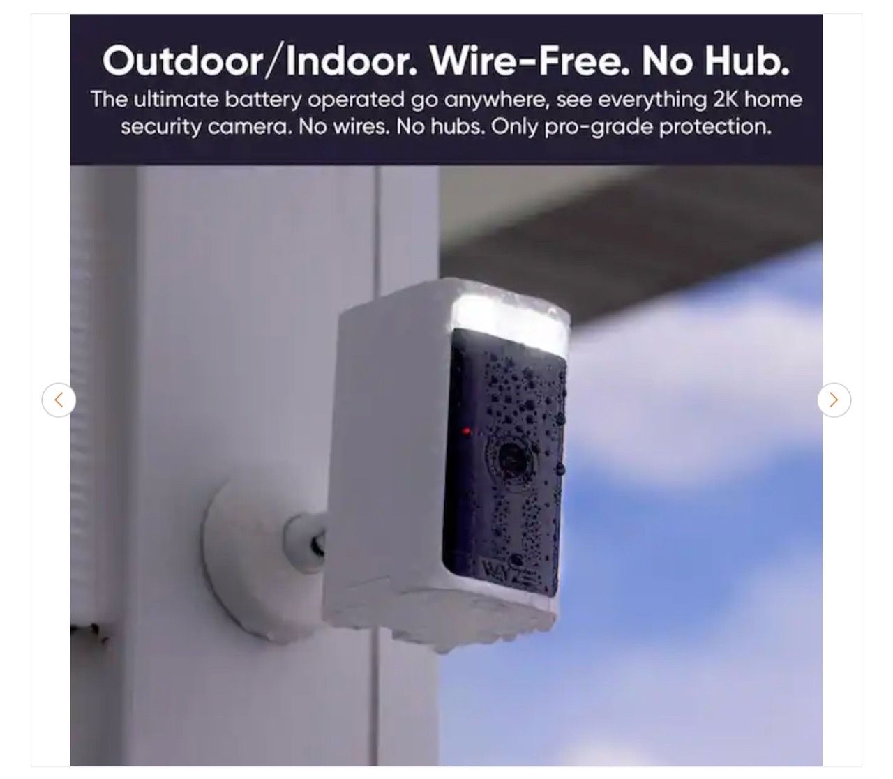 Wyze Battery Cam Pro 2-Pack, Wireless Security Camera - New - photo 2