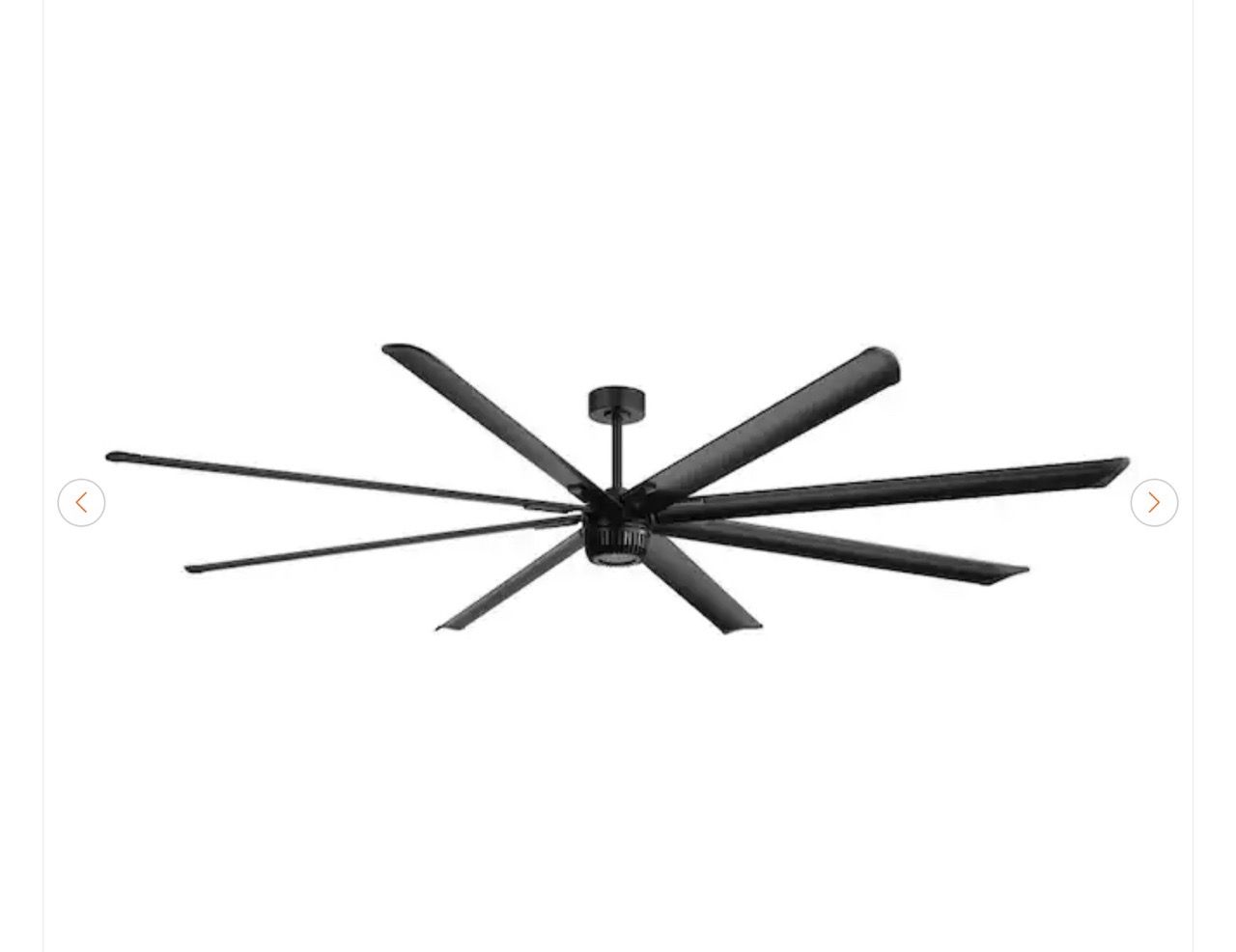 Breezary Melissa 100 in. Industrial HVLS Windmill Ceiling Fan - photo 3