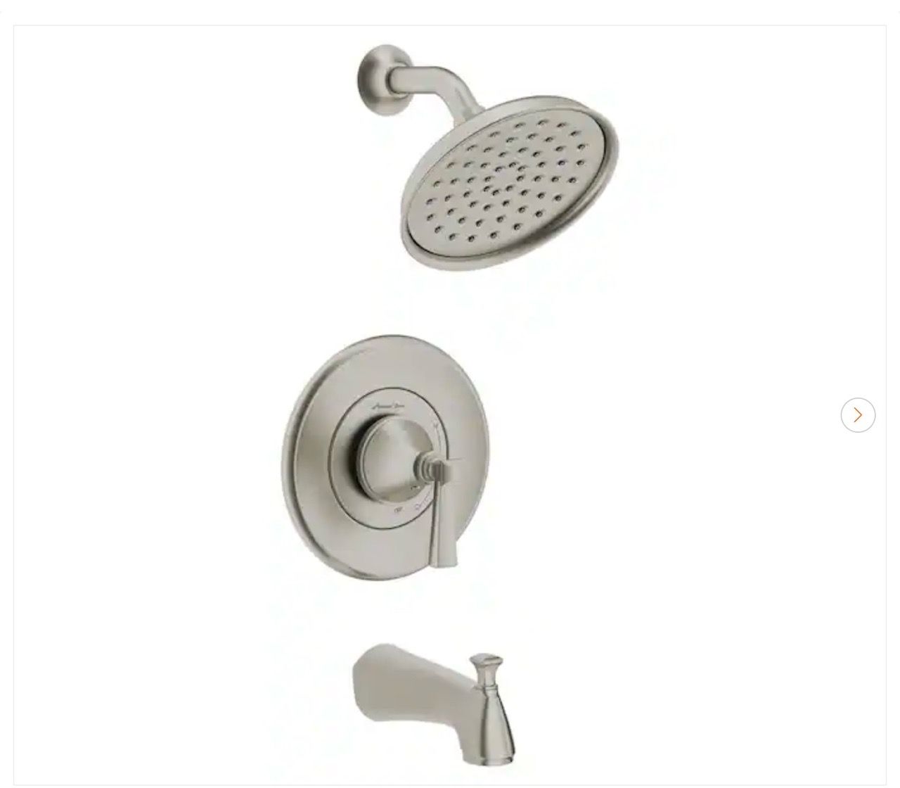 American Standard Rumson Tub and Shower Faucet - New