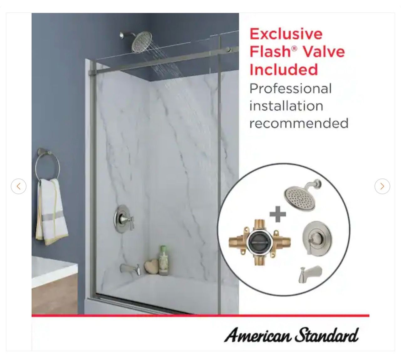 American Standard Rumson Tub and Shower Faucet - New - photo 5