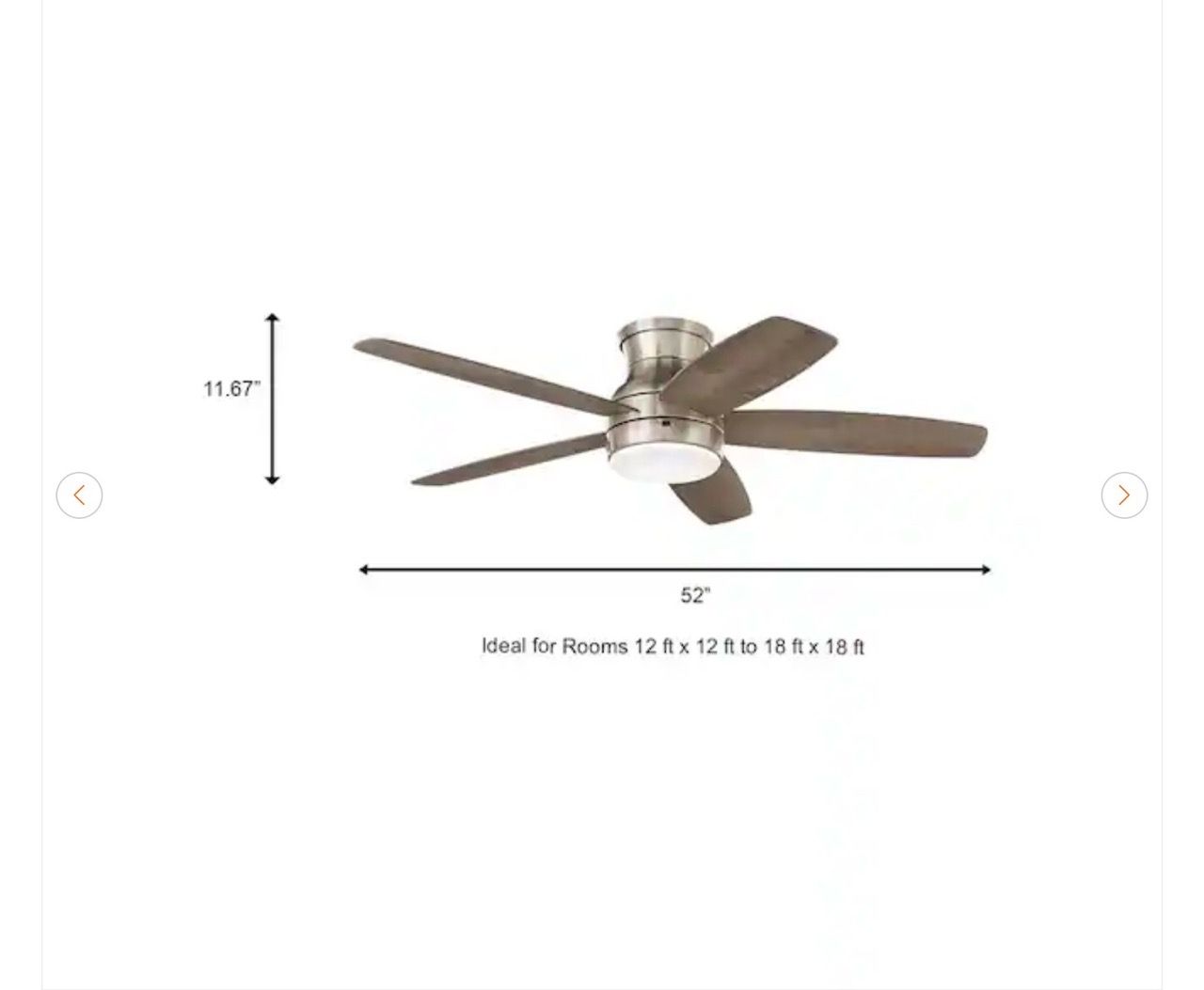 Home Decorators Collection Ashby Park 52 in. LED Ceiling Fan - photo 3