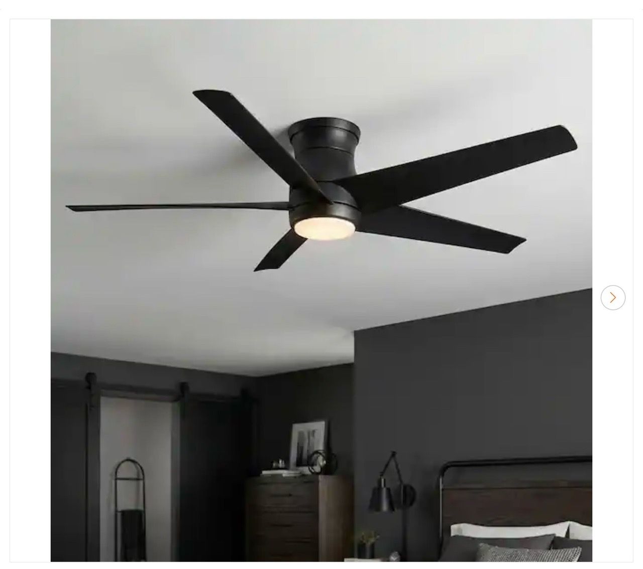 Hampton Bay Mena 54 in. LED Indoor/Outdoor Ceiling Fan