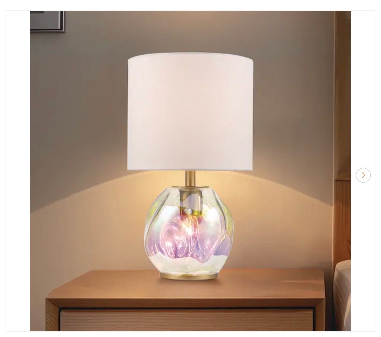 Monteaux Lighting 15.63 in 2-Light Antique Brass Table Lamp - photo 2