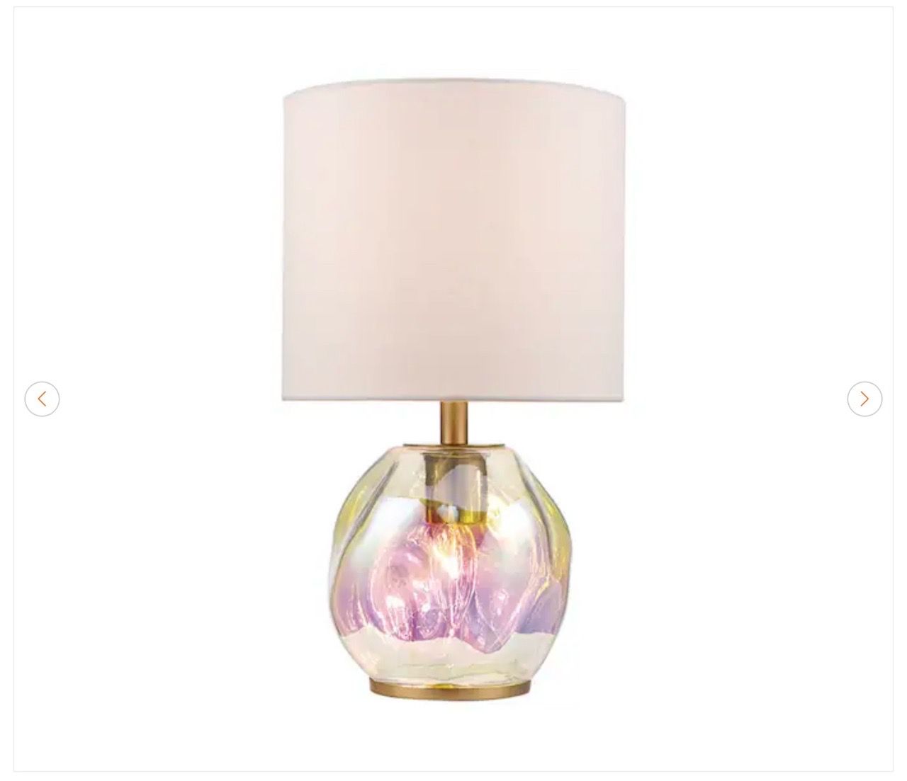 Monteaux Lighting 15.63 in 2-Light Antique Brass Table Lamp - photo 3
