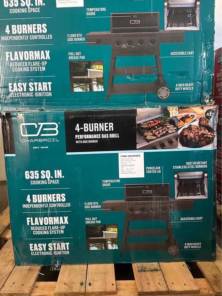 Charbroil Performance Series FlavorMax 4-Burner Gas BBQ Grill - photo 2