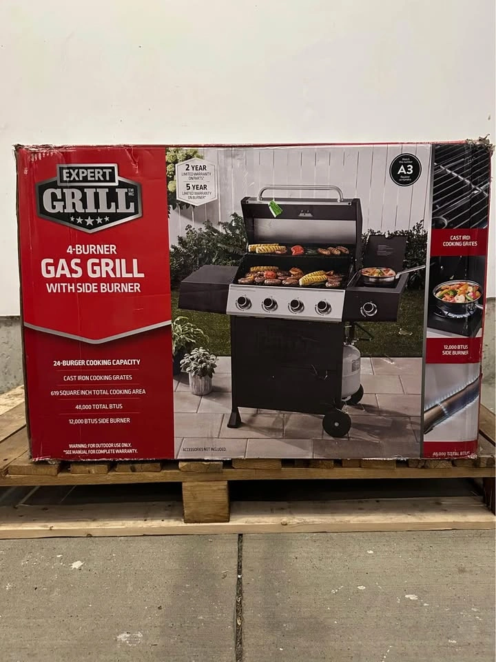 Expert Grill 4 Burner Propane Gas BBQ Grill - photo 3
