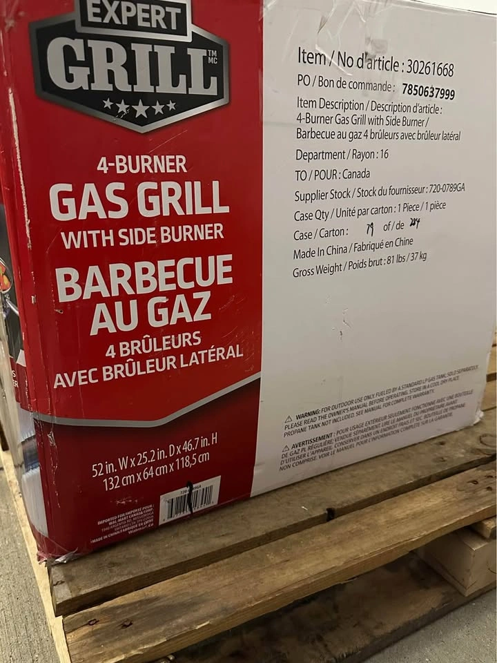 Expert Grill 4 Burner Propane Gas BBQ Grill - photo 4