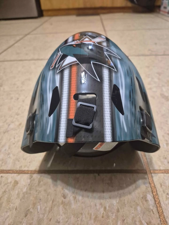 Franklin San Jose Sharks Goalie Mask - photo 4