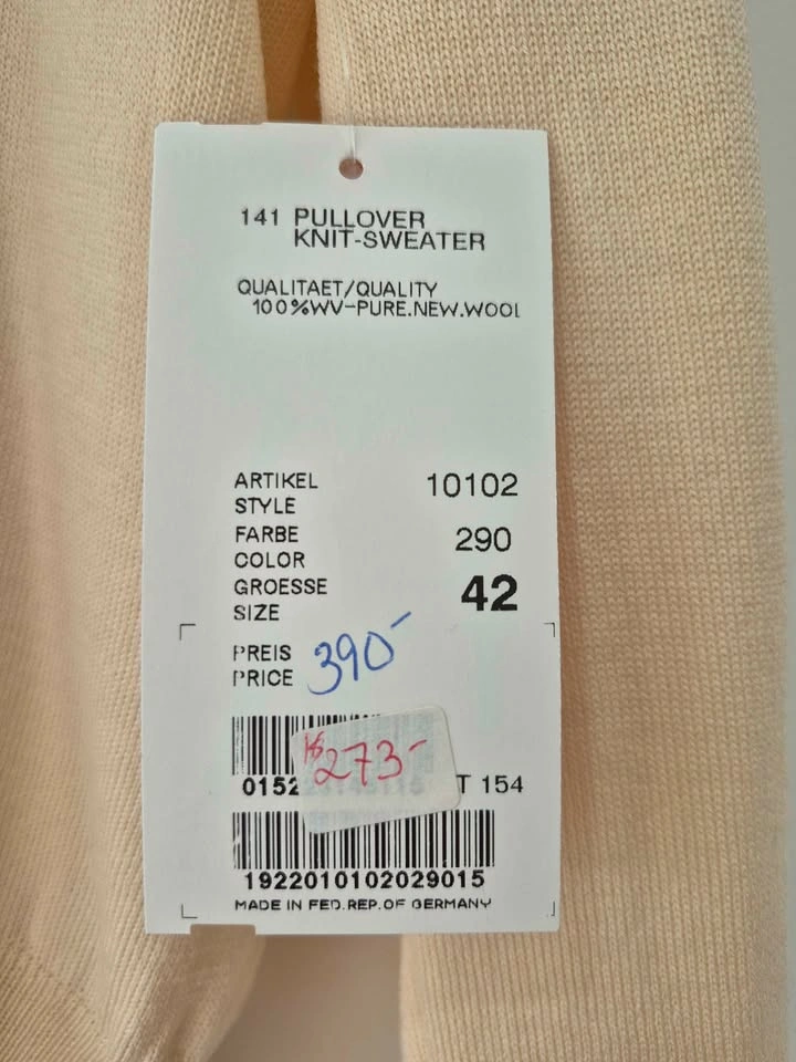 NWT Vintage Escada by Margaretha Ley 100% Merino Wool Sweater - photo 2
