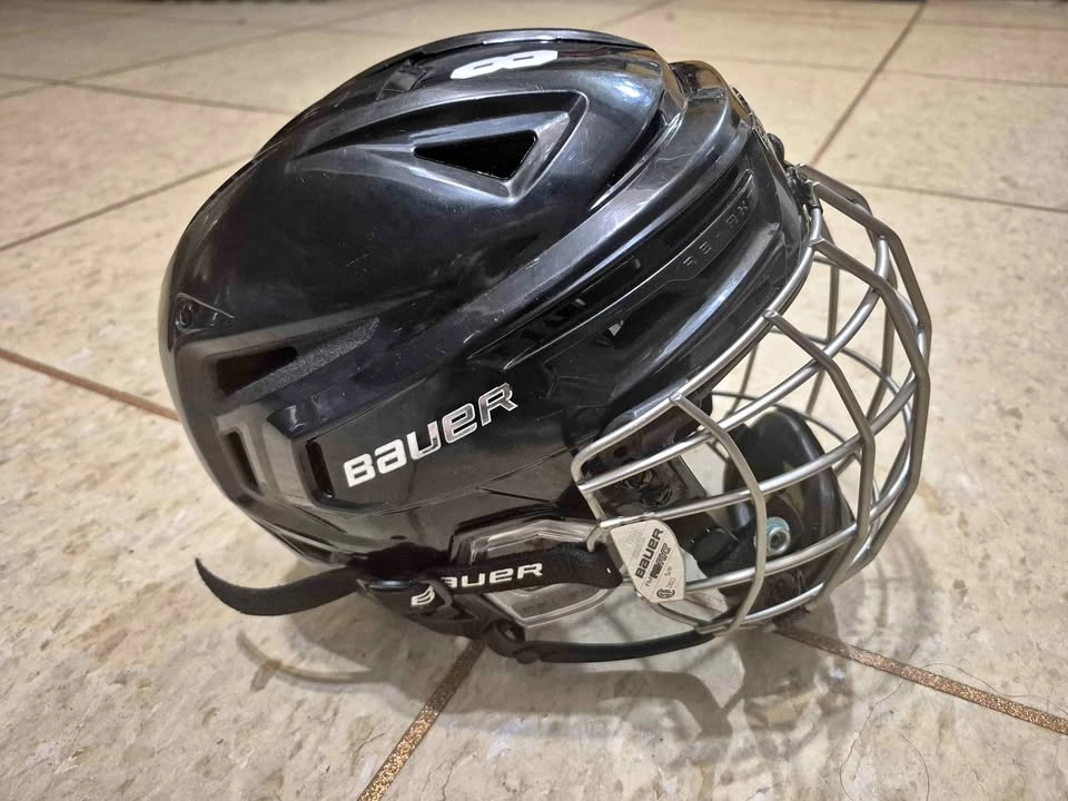 Bauer RE-AKT 150 Hockey Helmet with Cage - Small